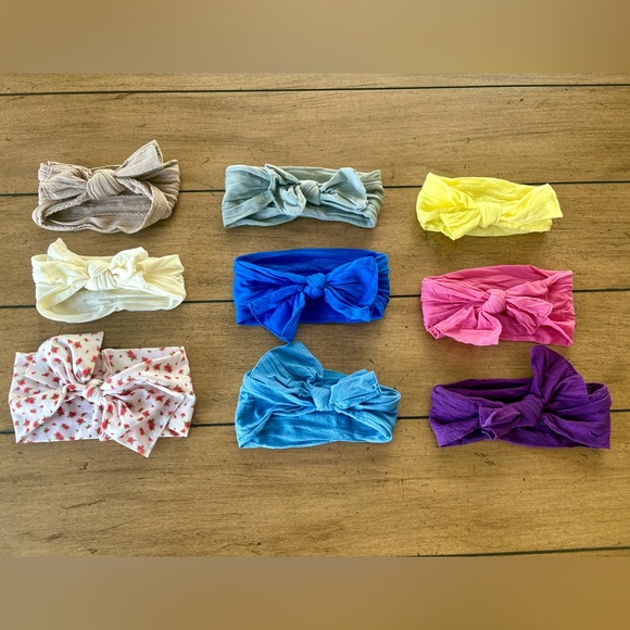Baby Bling FAB-BOW-LOUS Lot of 33 Headbands, with 3 RuffleButts & 3 Unlabeled - Picture 2 of 9